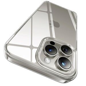 Clear iPhone Case with Geometric Design